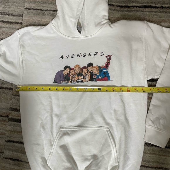 Friends/Avengers Youth L sweatshirt hoodie - NWOT. - Picture 4 of 6